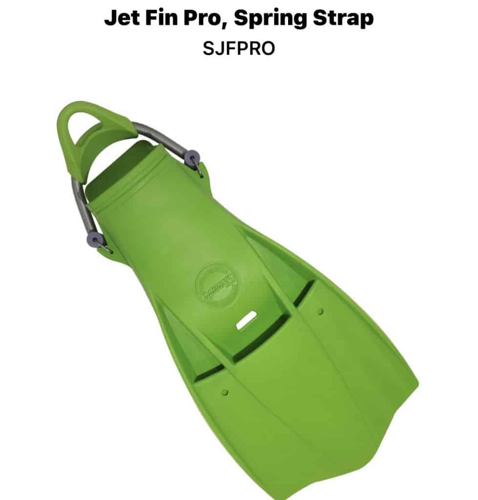 Scubapro Jet Fin Pro Spring Strap Dive Station Pattaya
