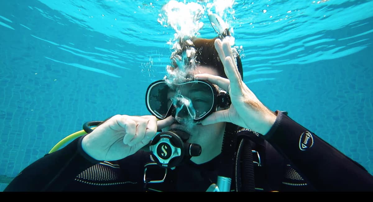 How To Equalise Your Ears While Scuba Diving Dive Station Pattaya