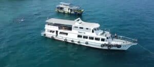 SSI Diving Courses in Pattaya Thailand Julia White Dive Boat anchored at pattaya near islands